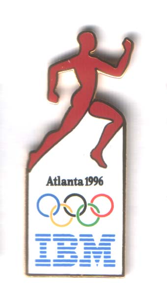 Atlanta 1996 IBM runner